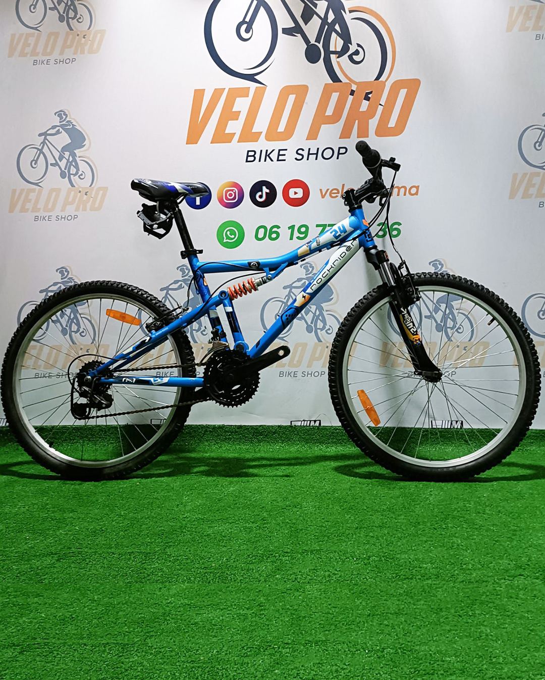 VTT Rockrider Tout Suspendu 24"